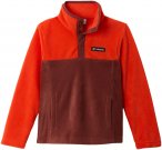 Columbia Kinder Steens Mtn II 1/4 Snap Pullover (Größe 156 , rot)