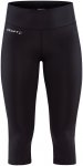 Craft Damen Adv Essence Capri 2 Tights (Größe XS, schwarz)