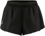 Craft Damen Pro Hypervent Split 2 Shorts (Größe XS, schwarz)