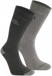Craghoppers Nosilife 2er Pack Socken (Größe 35 , grau)