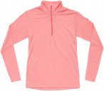 Devold Damen Breeze Plus Merino 200 Zip Longsleeve (Größe S, orange)