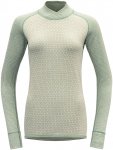 Devold Damen Kvitegga Merino 230 Cross Longsleeve (Größe XS, gruen)