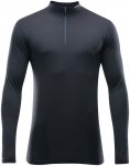 Devold Herren Breeze Half Zip Neck Longsleeve (Größe S, schwarz)