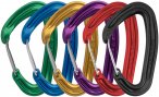 DMM Alpha Wire Colour 6er Pack Karabiner Set (Größe One Size, mehrfarbig)