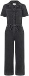 Duer Damen Stretch Canvas Girlfriend Jumpsuit (Größe XS, schwarz)