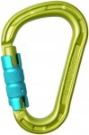 Edelrid HMS Magnum Triple Karabiner (Größe One Size, gruen)