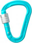 Edelrid HMS Strike Screw Karabiner (Größe One Size, tuerkis)