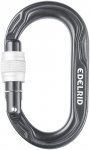 Edelrid Kiwi Screw Karabiner (Größe One Size, grau)