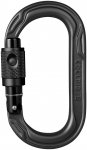 Edelrid Oval Power 2500 Permalock Karabiner (Größe One Size, schwarz)