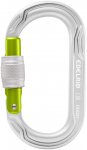 Edelrid Oval Power 2500 Screw Karabiner (Größe One Size, silber)
