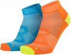 Eightsox Sport Color 2 Socken 2er Pack (Größe 35 , orange)