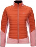 Elevenate Damen Fusion Stretch Jacke (Größe S, orange)