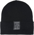 Elevenate Skiers Mütze (Größe ONE SIZE, schwarz)