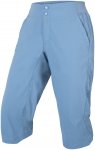 Endura Damen Hummvee Lite 3/4 Radhose (Größe XS, blau)