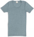 Engel Damen T-Shirt (Größe S, blau)