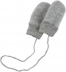 Engel Kinder Baby Handschuhe (Größe ONE SIZE, grau)