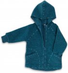 Engel Kinder Baby Kapuzen Jacke (Größe 74 , blau)