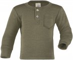 Engel Kinder Longsleeve (Größe 62 , oliv)