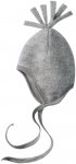 Engel Kinder Baby Mütze (Größe 74 , grau)