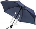 Euroschirm Dainty Automatic Regenschirm (Größe One Size, schwarz)