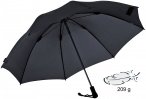 Euroschirm Swing Liteflex Regenschirm (Größe One Size, schwarz)