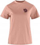 Fjällräven Damen Fox Boxy Logo T-Shirt (Größe XS, rosa)