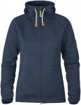 Fjällräven Damen Övik Fleece Hoodie Jacke (Größe S, blau)