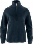 Fjällräven Damen Övik Lite Half Zip Pullover (Größe XS, blau)