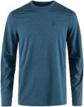Fjällräven Herren Abisko Day Hike Longsleeve (Größe XS, blau)