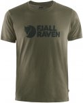 Fjällräven Herren Logo T-Shirt (Größe S, oliv)