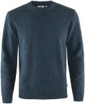 Fjällräven Herren Övik Round-Neck Pullover (Größe L, blau)