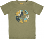 Fjällräven Kinder Forest Findings T-Shirt (Größe 158, oliv)