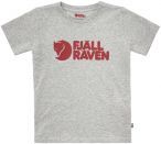 Fjällräven Kinder Logo T-Shirt (Größe 128, grau)