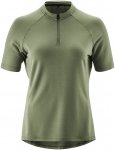 Gonso Damen Adventure Jersey Nature Trikot (Größe XL, oliv)