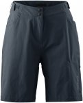 Gonso Damen Adventure Radhose kurz (Größe 3XL, schwarz)