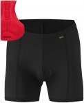 Gonso Damen Sitivo Unterhose mit Sitzpolster (Größe XL, schwarz)