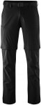 Gonso Herren Portland Zip Off Radhose lang (Größe XXL, schwarz)