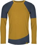 Grüezi Bag Herren Mr. Picard WoodWool Longsleeve (Größe S, gelb)