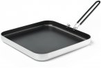 GSI Bugaboo Ceramic 10" Square Fry Pfanne (Größe ONE SIZE, schwarz)