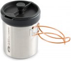 GSI Glacier Personal Javapress (Größe 0.71L, silber)