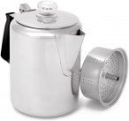 GSI Glacier Stainless 9 Silikongriff Becher (Größe 1.3L, silber)