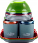 GSI Infinity 4 Personen Deluxe Essgeschirr Set (Größe ONE SIZE, mehrfarbig)
