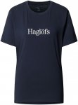 Haglöfs Damen Outsiders T-Shirt (Größe XS, blau)
