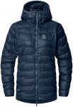 Haglöfs Damen Roc Flash Down Hoodie Jacke (Größe XS, blau)