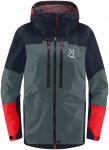 Haglöfs Damen Spitz GTX Pro Jacke (Größe XS, blau)
