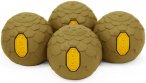 Helinox Vibram Ball Fußaufsetzter Set (Größe 45mm, braun)