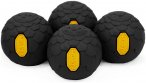 Helinox Vibram Ball Fußaufsetzter Set (Größe 45mm, schwarz)