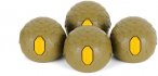 Helinox Vibram Ball Fußaufsetzter Set (Größe 55mm, braun)