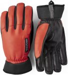 Hestra Army Leather Wool Terry Handschuhe (Größe 8, rot)