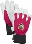 Hestra Kinder Army Leather Patrol Jr. Handschuhe (Größe S, pink)